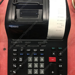 카시오 프린터 계산기 FR-2650tm
