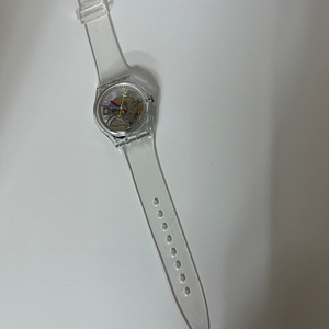 SO28K100 투명 손목시계 Swatch Gent BIO-SOURCED Quartz