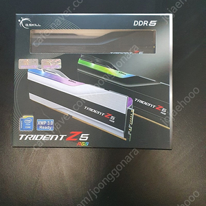 ﻿지스킬 G.SKILL DDR5-5600 CL36 TRIDENT Z5 RGB J 패키지 (32GB(16Gx2)) 가격내림