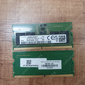 노트북용 삼성 DDR5-4800Mhz 8GB 메모리(RAM) 판매합니다