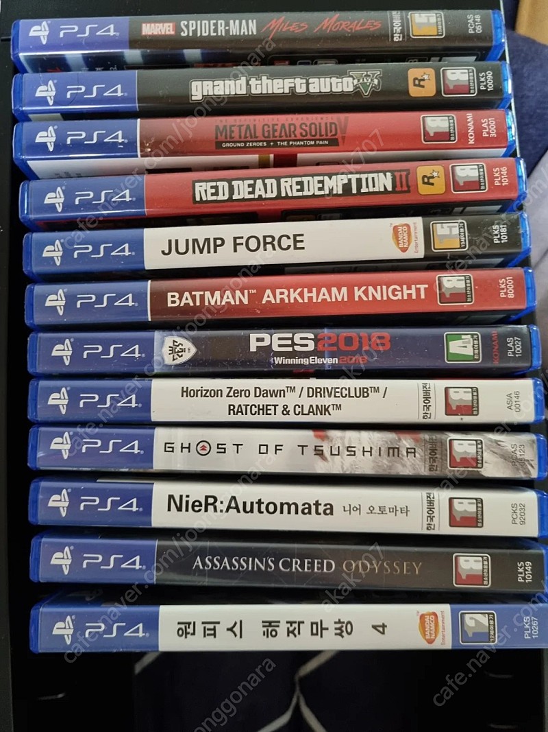 ps4 타이틀 다수