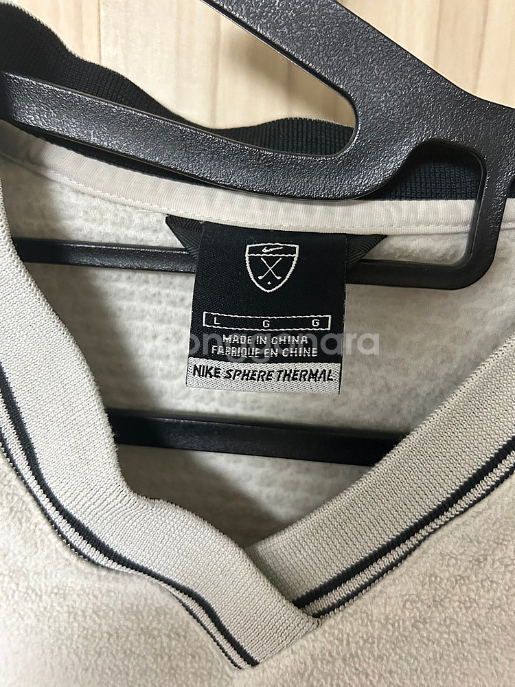 나이키 골프 후리스 재질 맨투맨 팝니다--1