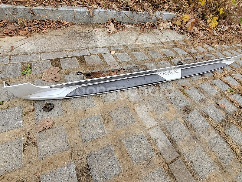 올뉴카니발 중고 사이드스텝 운전석 흰색--1