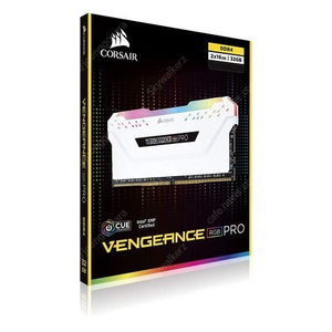 [삽니다.] 커세어 DDR4 PC-25600 CL16 VENGEANCE RGB PRO 32GB(16gx2) 화이트