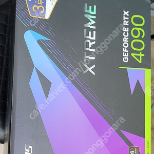 GIGABYTE AORUS 지포스 RTX 4090 Xtreme 워터포스 D6X 24GB 미개봉 팝니다.