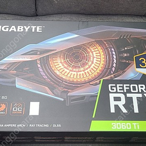 기가바이트 게이밍OC 3팬 RTX-3060TI LHR 판매합니다