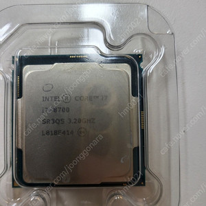 인텔 i7-8700 CPU 판매합니다