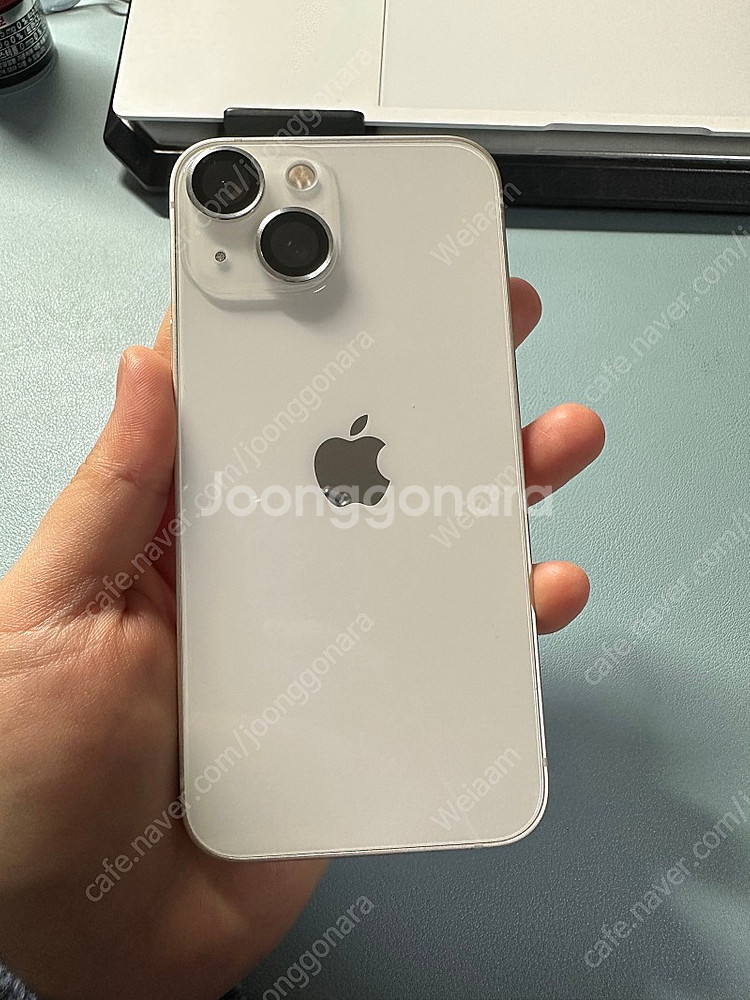 아이폰 13 미니 256 실버 스타라이트 (s급) (배터리100%)--5