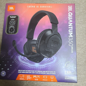 JBL QUANTUM 350 헤드셋 풀박스 판매합니다.