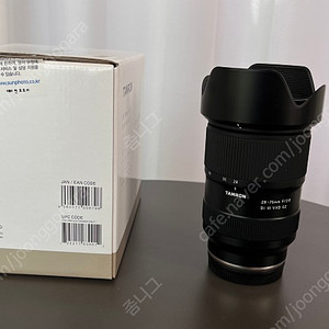 탐론2875 F/2.8 Di III VXD G2 렌즈 팝니다