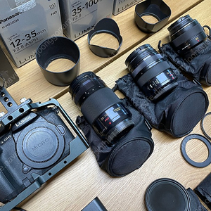 파나소닉 GH5 + 12-35 , 35-100 , 25mm 루믹스 렌즈 등 촬영 풀세트 판매