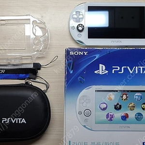 플스비타 psvita 2005 라이트블루 팝니다.