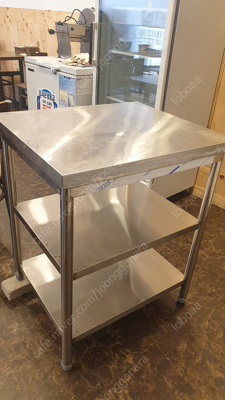 급처)식당 미니 씽크대, 작업대 팝니다.--1