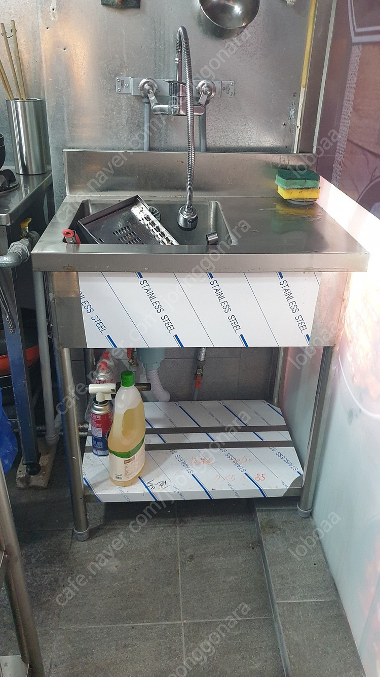급처)식당 미니 씽크대, 작업대 팝니다.--3