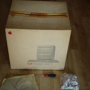 올드맥. 애플 컴팩트 맥 용 모니터 보호 필터. 35cm 길이 T-15 별 드라이버. 맥 오프너. 맥 클래식 2 Apple Mac Classic II 애플 오리지날 박스만. --