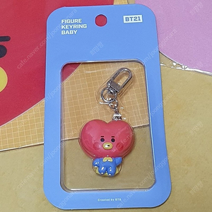 라인프렌즈 BT21 비티21 쿠키 , 베이비 타타 피규어 키링