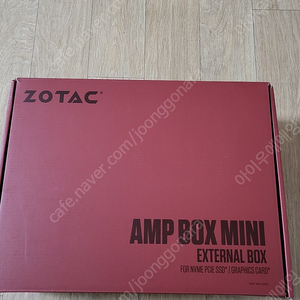 조텍 amp box mini egpu + gtx1060 판매
