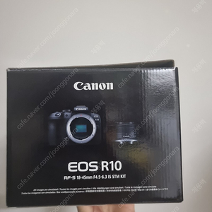 캐논 EOS R10 18-45mm kit 세트 거의 새제품 100만원