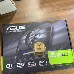 ASUS PH 지포스 GT1030 O2G D5 2GB 판매합니다