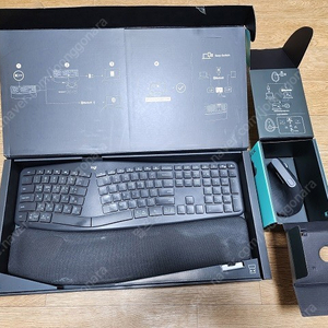 로지텍 인체공학 키보드 ERGO K860 + MX 버티컬마우스