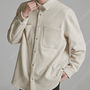 남자 레더 가죽 오버핏 셔츠 자켓 새상품 브랜드자켓