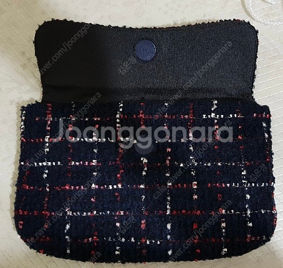 봉긋 트위드 클러치--4