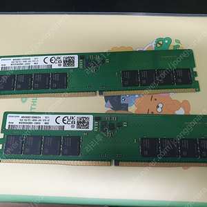 삼성 DDR5-4800 16gb 램 2개