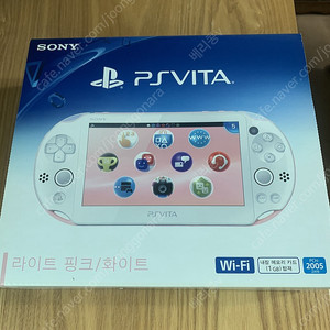 PS VITA 비타 2세대 라이트핑크/화이트 새제품