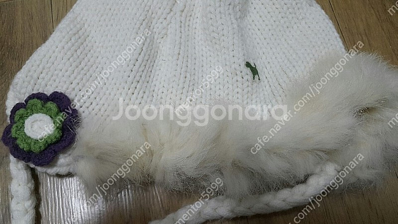 유아ㅡ아동모자 비니,목도리 (블루독,핸드메이드)--1