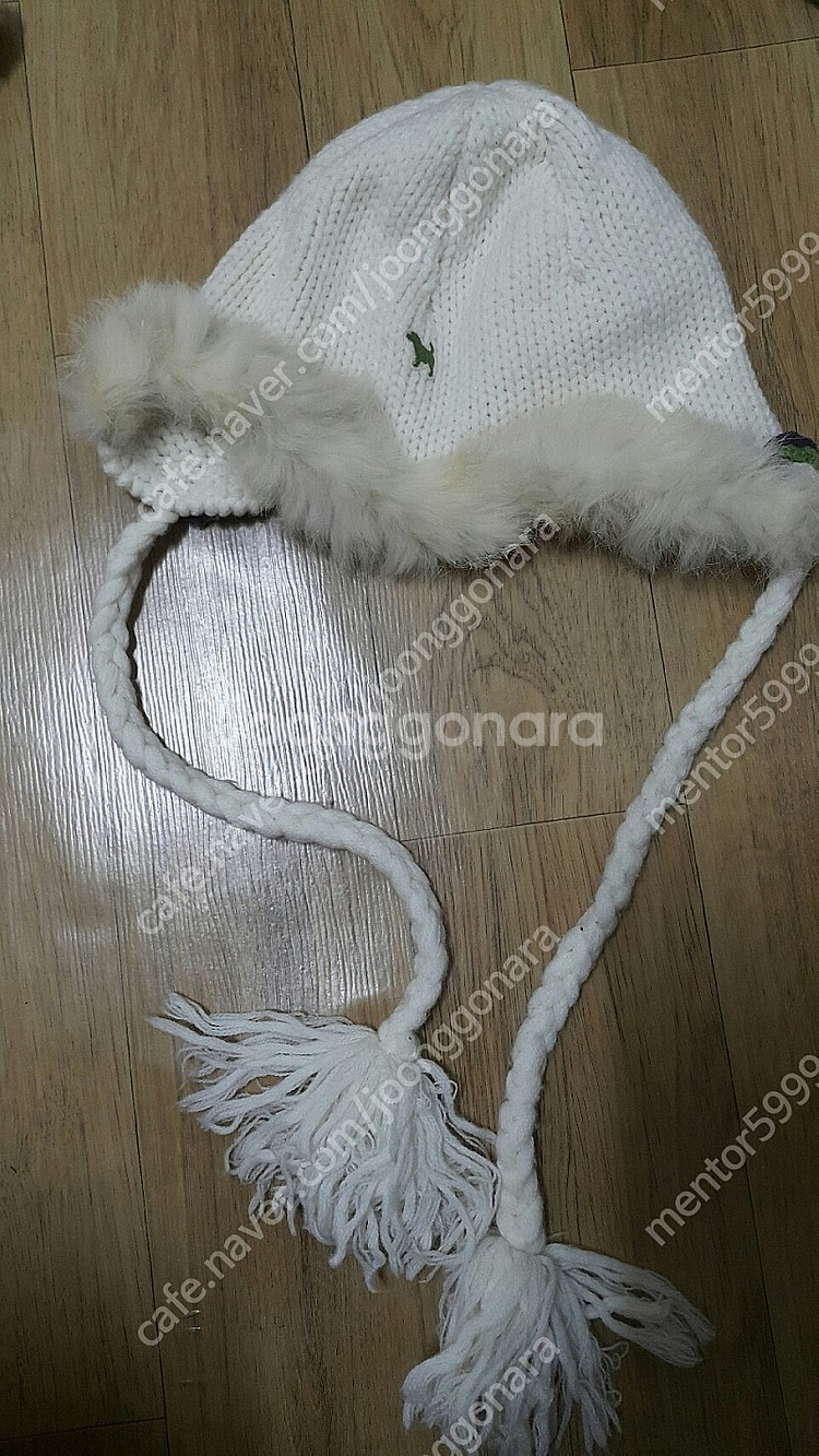 유아ㅡ아동모자 비니,목도리 (블루독,핸드메이드)--3