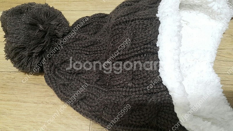 유아ㅡ아동모자 비니,목도리 (블루독,핸드메이드)--8