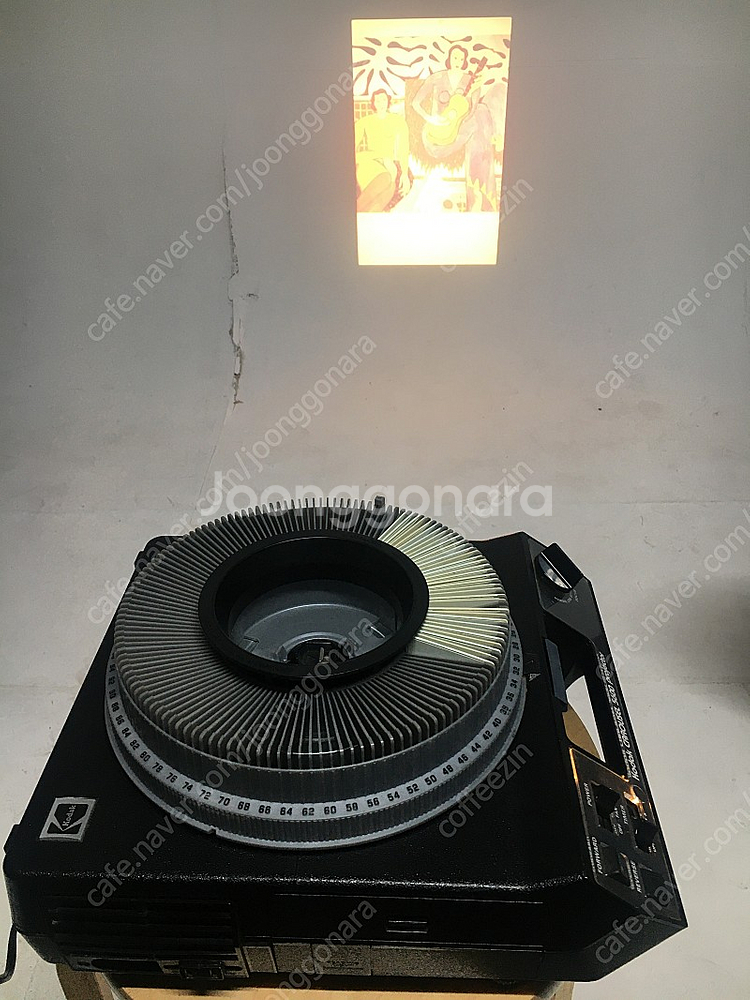 코닥 카루셀 5600 슬라이드 환등기 110V--0