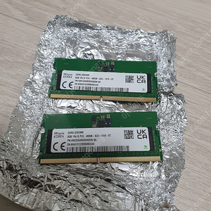 SK하이닉스 DDR5 노트북용 램 8GB X 2