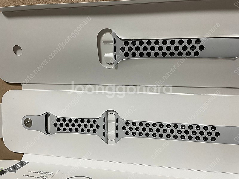 애플워치 스트랩 41mm 나이키 스포츠 밴드 서밋화이트--1