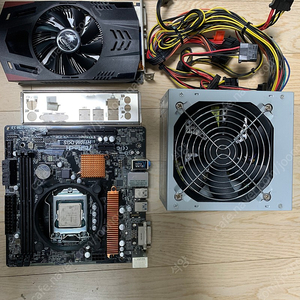 I5-6400, H110M-DGS, 컬러풀 GTX750TI, 600W 파워 팔아요