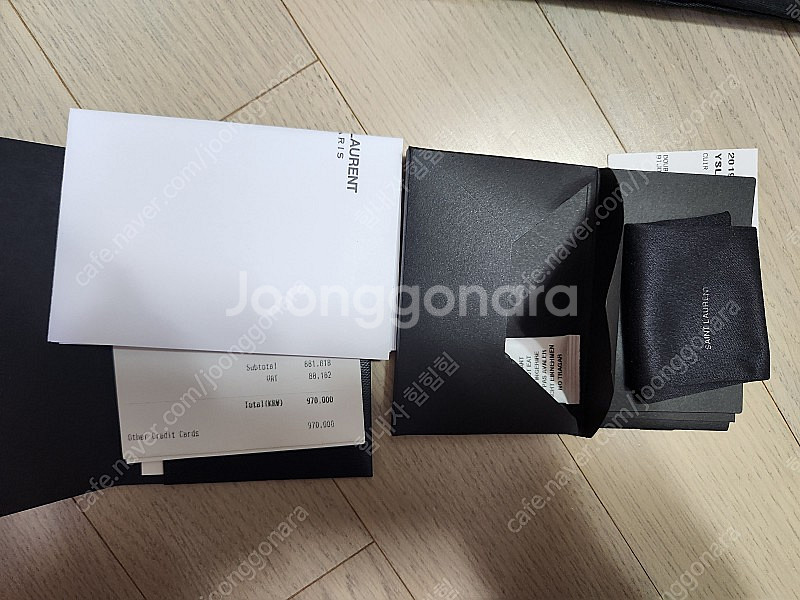생로랑 클러치 뉴미듐 정품..--2