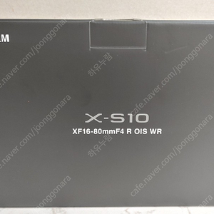 후지 X-S10 XF16-80MM F4