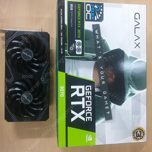 갤럭시 rtx3070 풀박스 팝니다