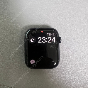 애플워치 45mm gps 미드나이트