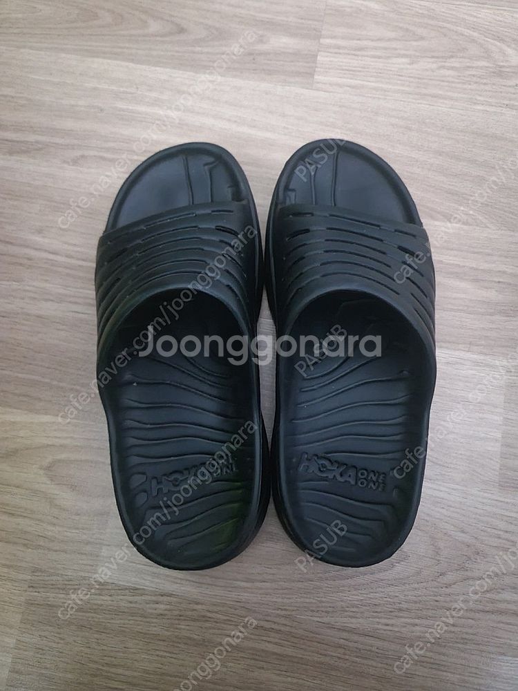 호카 공용 오라 리커버리 슬라이드 1134527-BLK...--0
