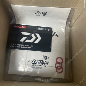 다이와 19락서스 3000H-LBD릴 미사용