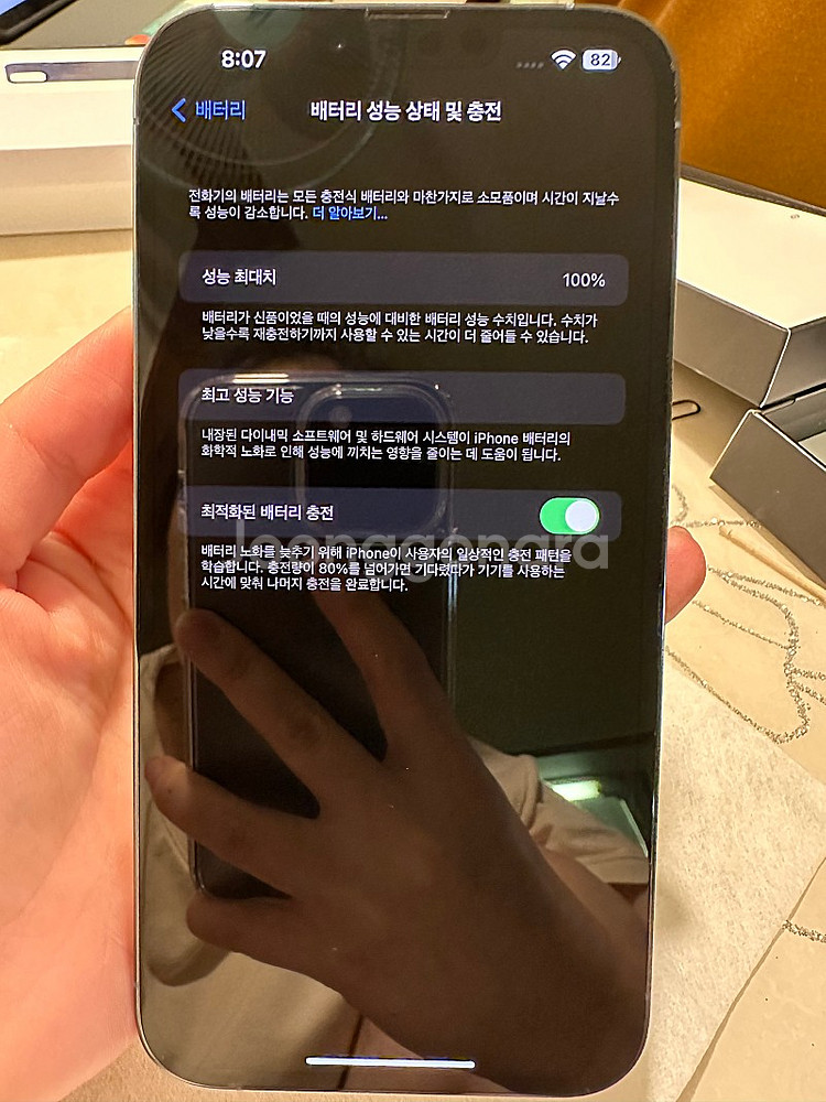 아이폰13 프로맥스 256G(시에라 블루, 듀얼심, 무...--6