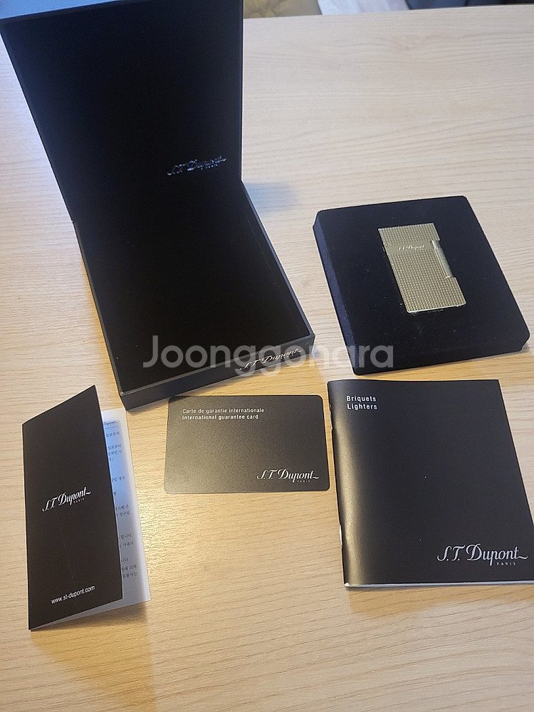 듀퐁라이터 016284 금장 상태 A급 싸게 팝니다.--6