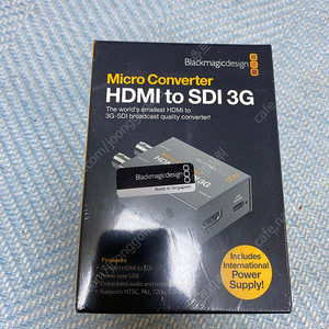 블랙매직 HDMI to SDI 컨버터 전원포함