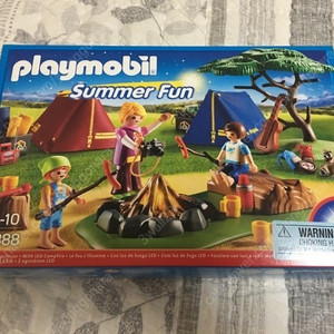플레이모빌 6888 캠프파이어 텐트 캠핑 미개봉 새제품 판매합니다 playmobil