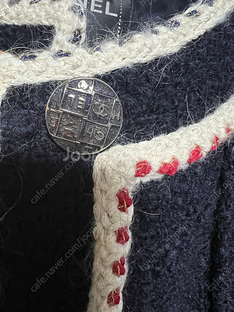 가격내림.정품)샤넬 트위드 자켓--1