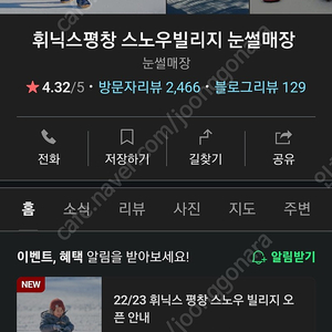 휘닉스파크 12월 3~4일 스노우빌리지, 곤돌라, 식사권 구합니다.