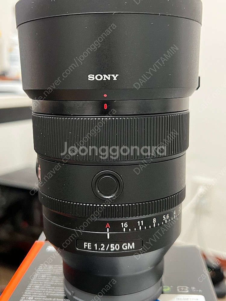 소니 50mm f1.2 GM 개봉만한 제품--2