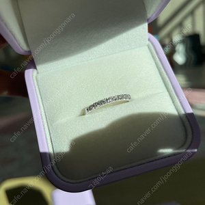 골든듀 크리스틴T-5(W) 18k 다이아몬드 반지 7호