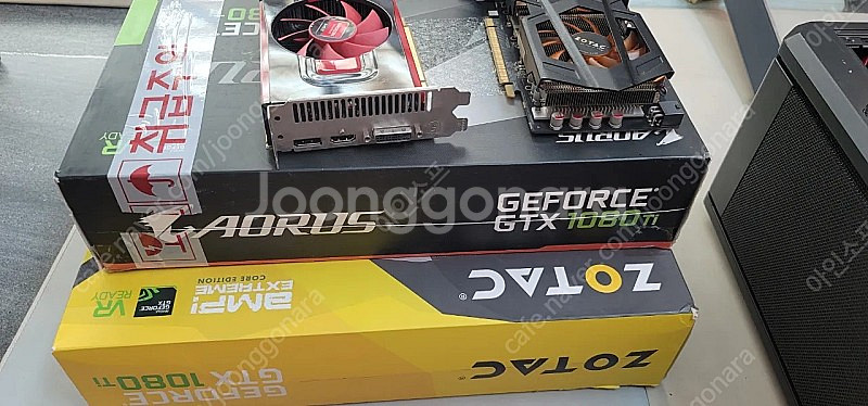 ZOTAC 1080ti 익스트림코어 풀박스--1
